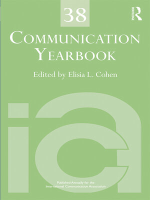 cover image of Communication Yearbook 38
